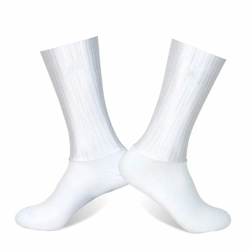 Anti-Rutsch-Sommer-Aero-Socken,Radsocken für Männer, Fahrrad-Sport- und Laufsocken