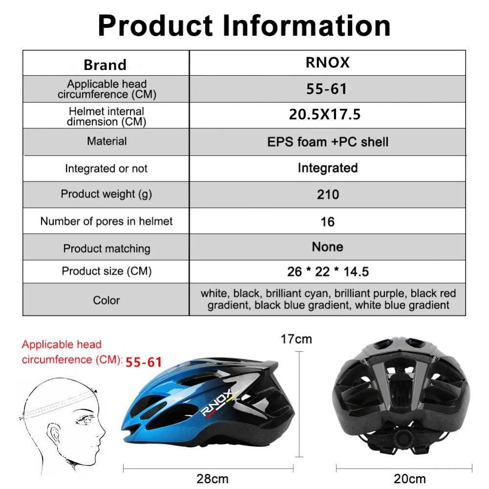 Rnox ultraleichter Fahrradhelm - Bike X Parts