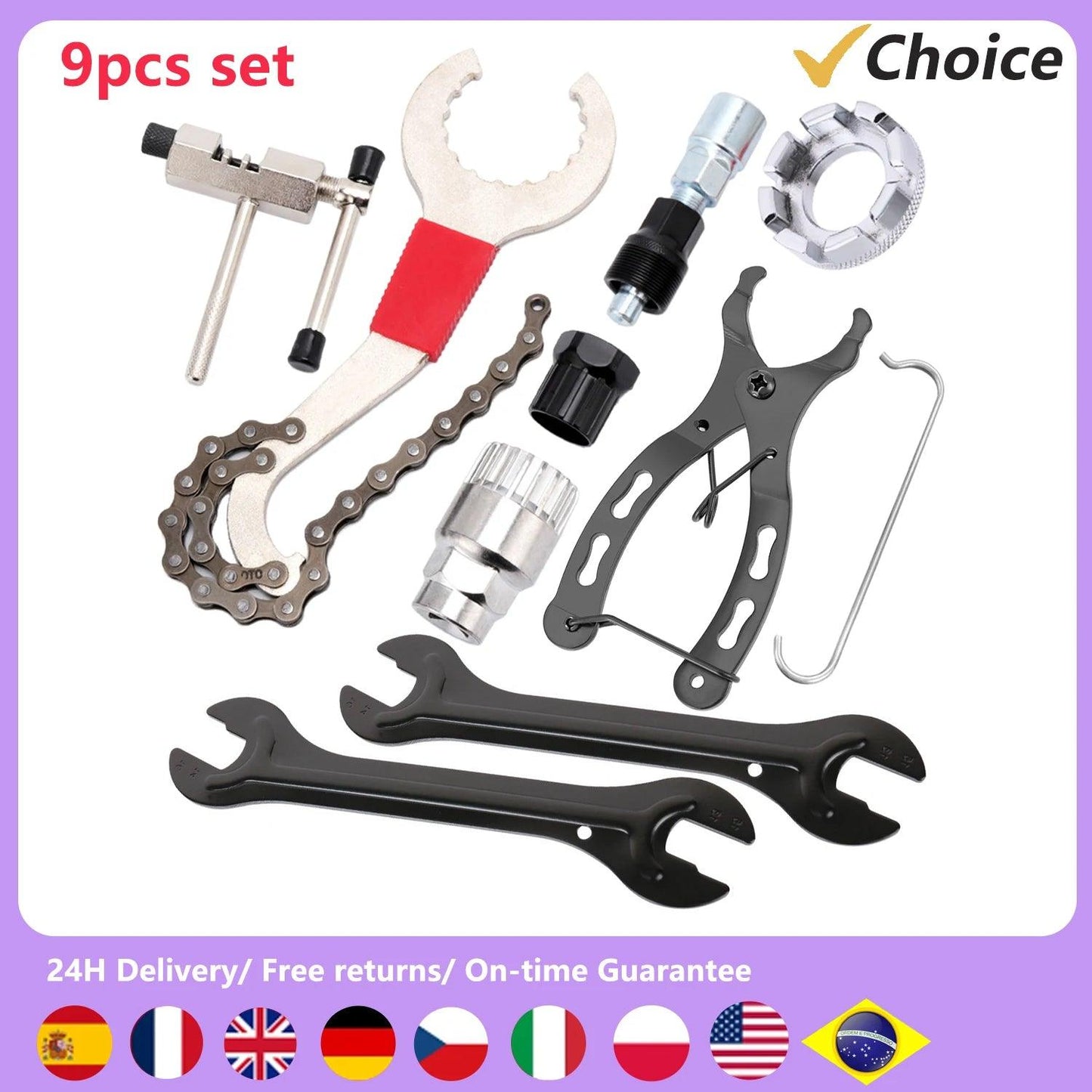 Fahrradreparatur-Werkzeugsatz - Bike X Parts