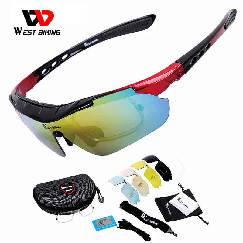 Polarisierte Fahrrad-Schutzbrille - Bike X Parts