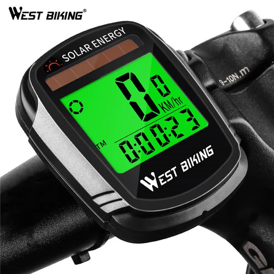 West Biking Wireless Fahrrad Computer Solar