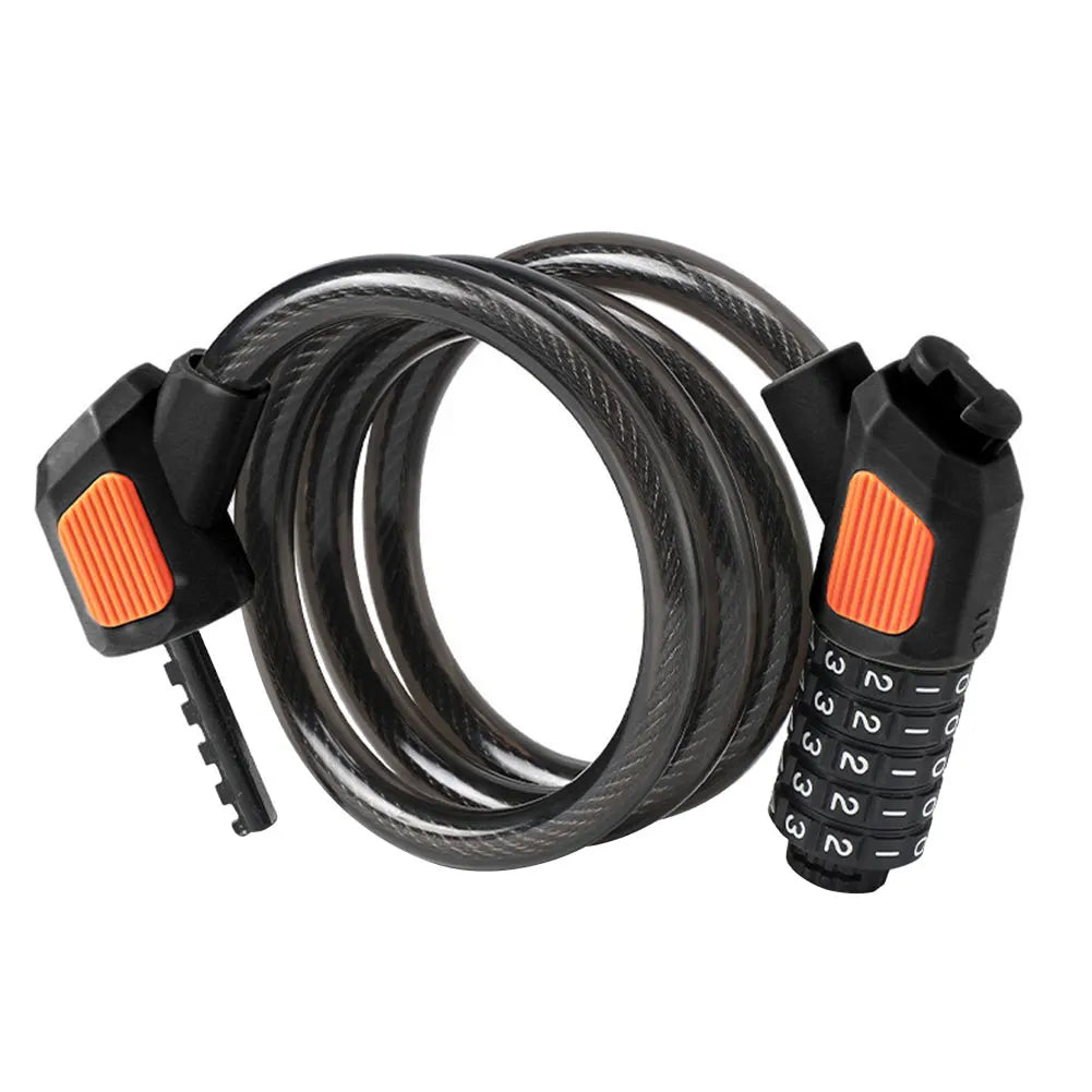 Universal Bicycle Lock Anti-Theft Bike Password Lock High Security Mountain Bike Safety Lock for Electric Bike Scooter