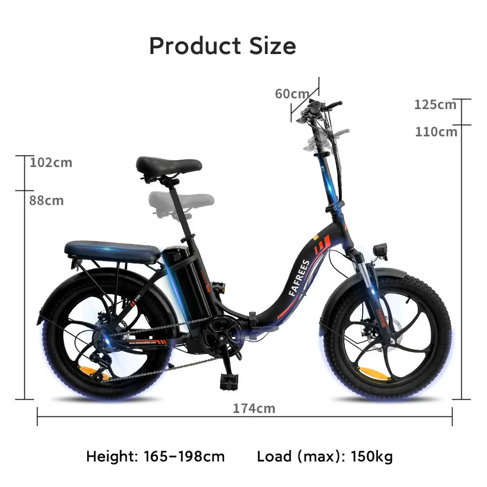 Fafrees F20 Elektrofahrrad Klappbar