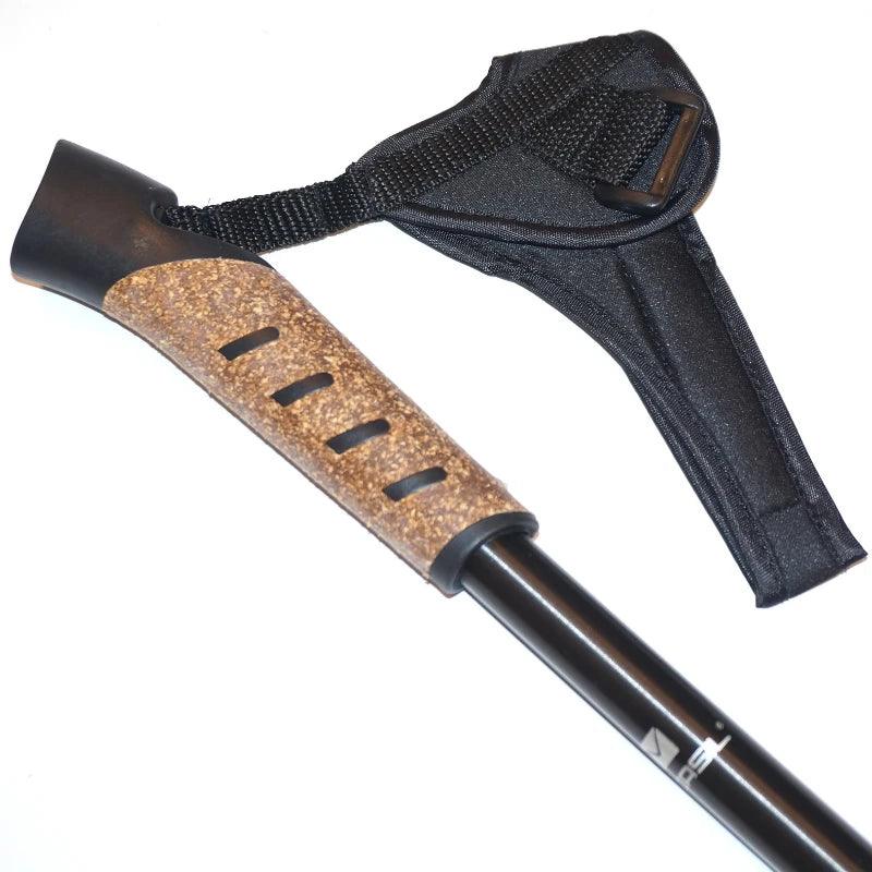 2 Stück Wanderstöcke, stoßdämpfende Trekkingstöcke, Nordic Walking - Bike X Parts