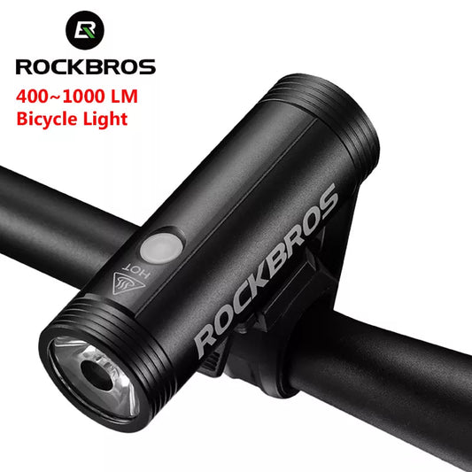 ROCKBROS Fahrradlicht Front Fahrrad-Taschenlampe 1000 Lumen