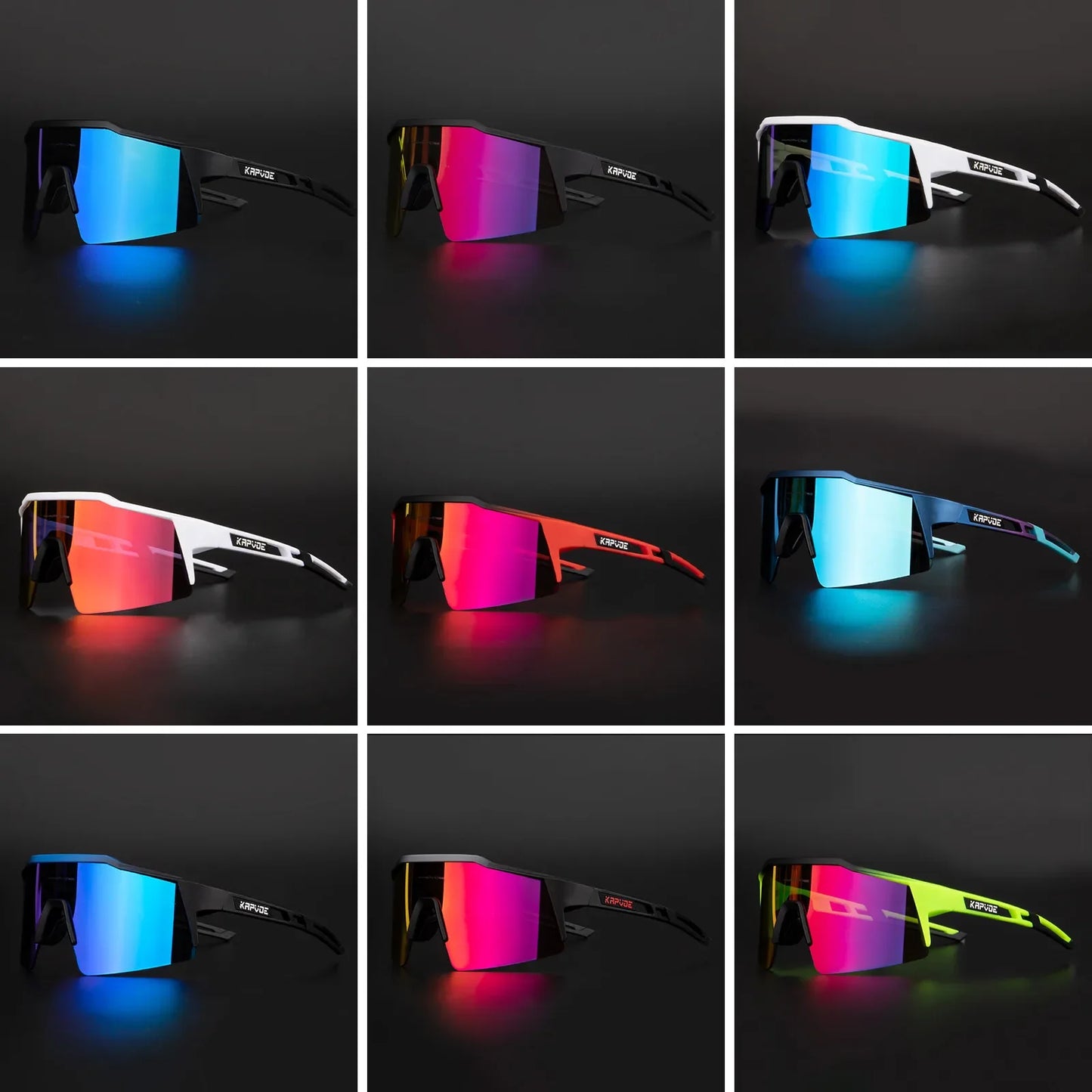 Photochrome Radsport-Sonnenbrille UV400
