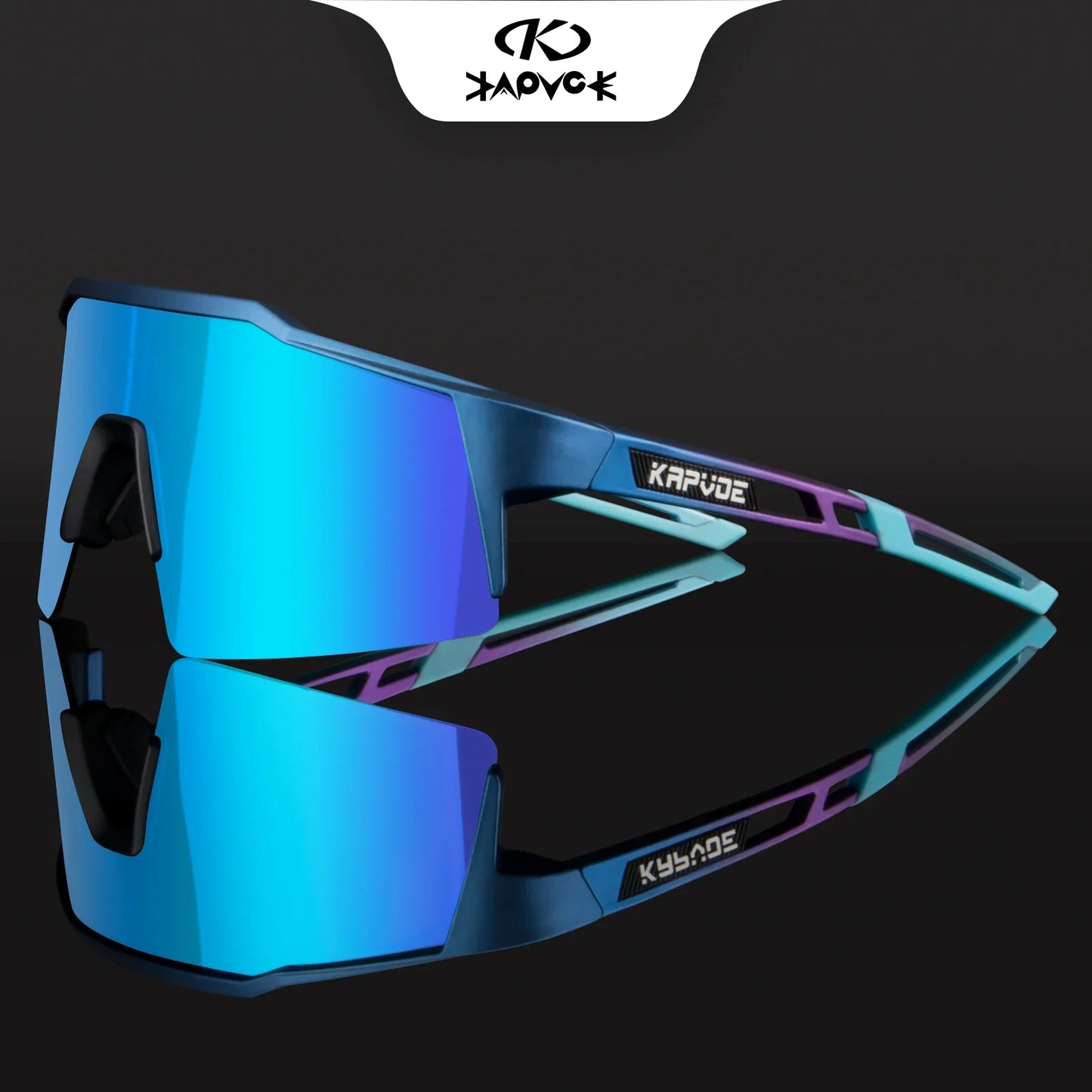 Photochrome Radsport-Sonnenbrille UV400