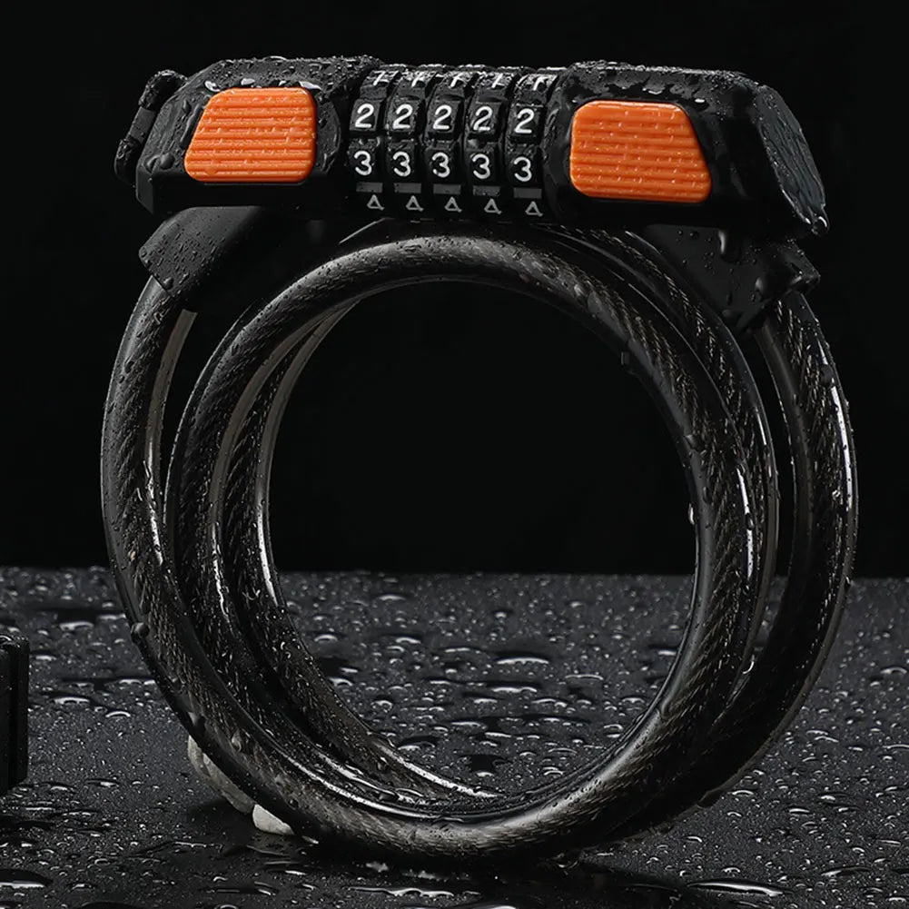Universal Bicycle Lock Anti-Theft Bike Password Lock High Security Mountain Bike Safety Lock for Electric Bike Scooter