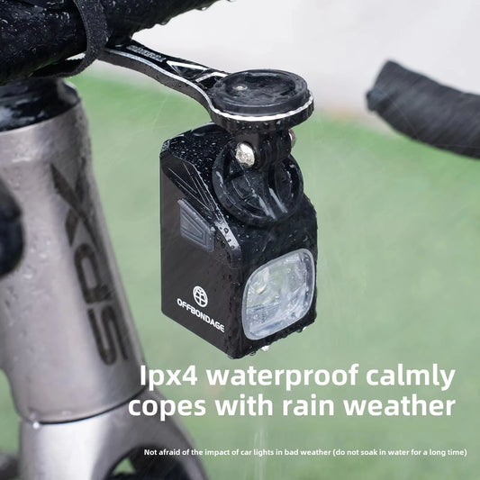 Fahrradlampe 4000 mAh, USB-Aufladung