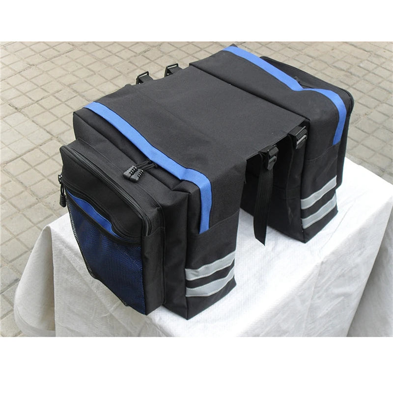 MTB Fahrrad träger Tasche Gepäckträger Fahrrad Kofferraum Tasche Gepäck tasche Rücksitz Doppelseite Fahrrad Fahrrad Fahrrad Tasche langlebige Reise